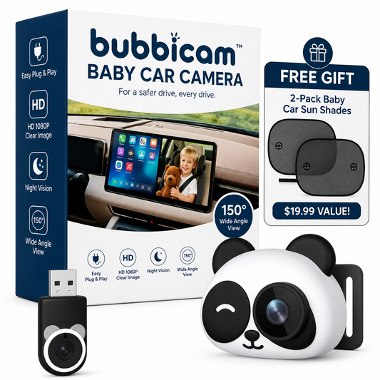 BubbiCam™ Baby Car Camera